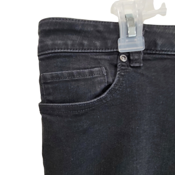 Soho Jeans New York & Co Denim Bermuda Shorts Sz 14 - Picture 3 of 7